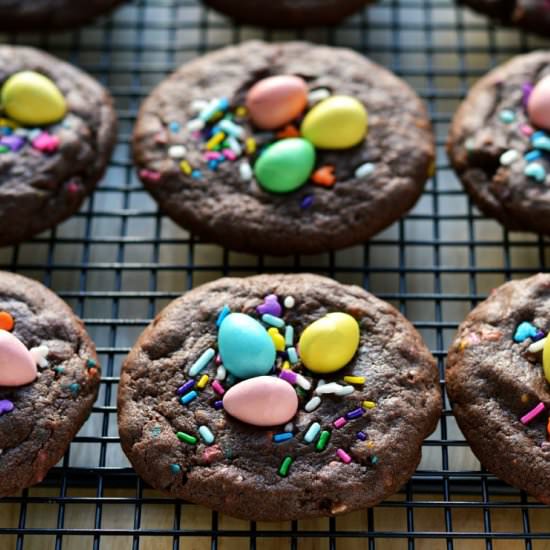 Easter Sprinkle Cookies