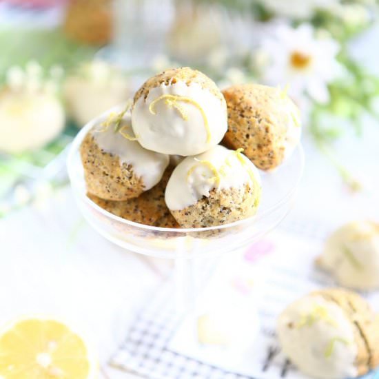Lemon Poppy Spelt Cookies