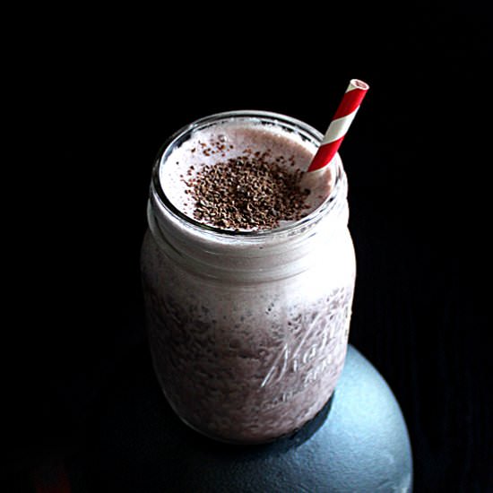 Chocolate Cherry Protein Smoothie