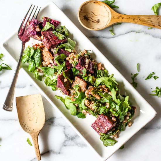 Buckwheat Sweet Potato Salad