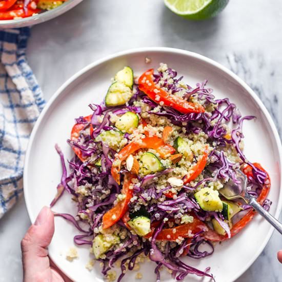 Rainbow Quinoa Salad