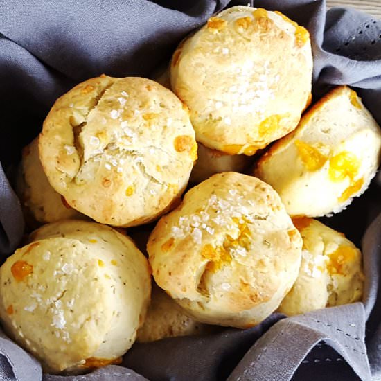 Cheddar Rosemary Biscuits