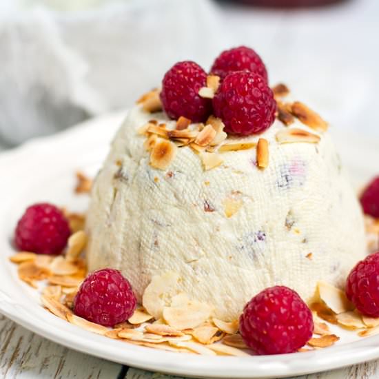 Pashka With Ricotta & Raspberries