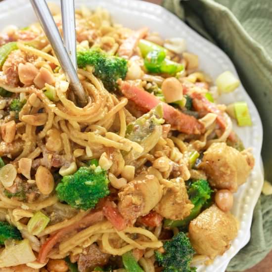 Chicken Noodle Stir Fry