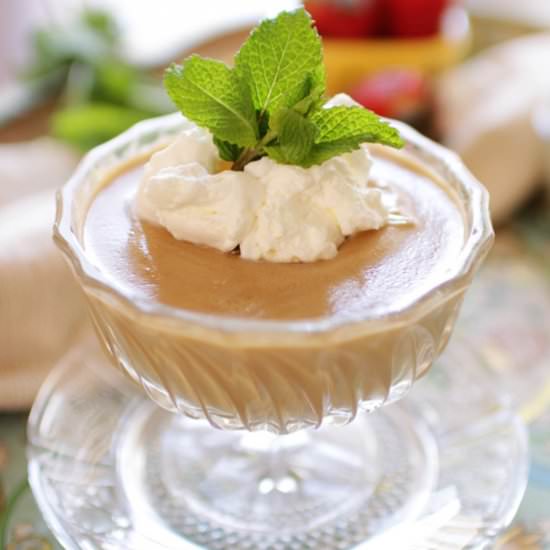 Butterscotch Pudding For One