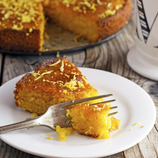 Lemon Polenta Cake