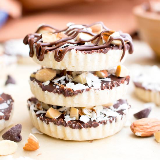 Homemade Almond Joy Cups
