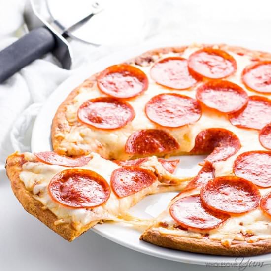 Fathead Pizza Crust (Nut-Free, GF)