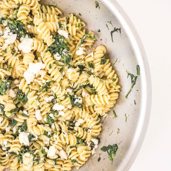 Spinach and Feta Pasta