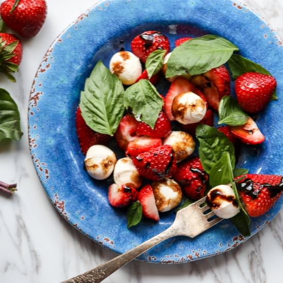 Strawberry Caprese Salad