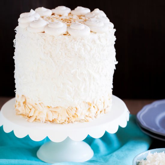 Fluffy Coconut Cake