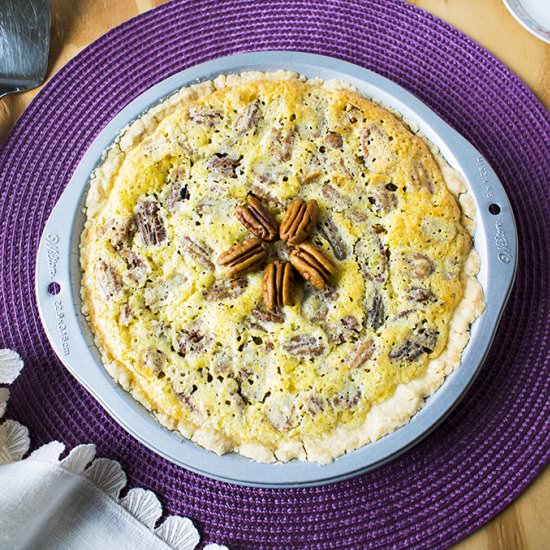 Easy Lemon Pie with Pecans