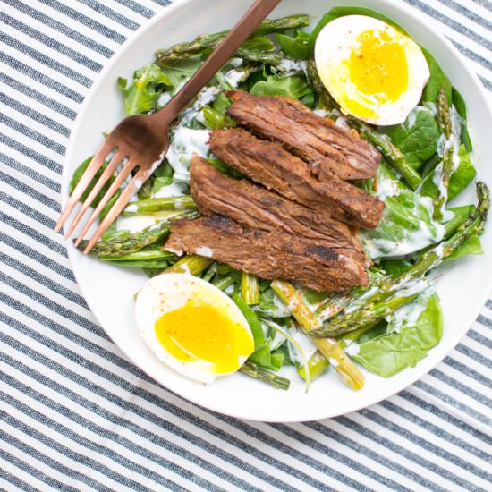 Spring Steak Salad