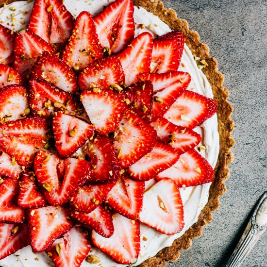 Strawberry Mascarpone Tart