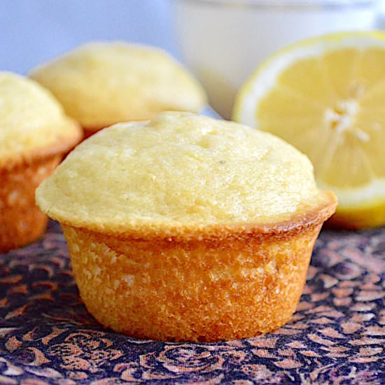 Lemon Lavender Mascarpone Muffins