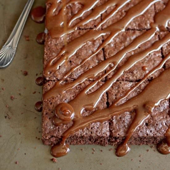 Salted Caramel Brownies