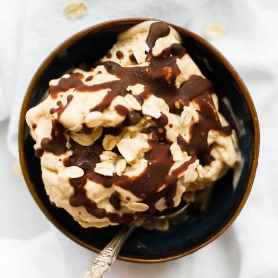 Vanilla Oatmeal Ice Cream