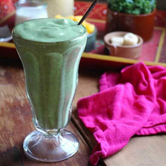 Tropical Mango Banana Smoothie