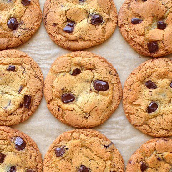 Chewy Chocolate Chip Cookies