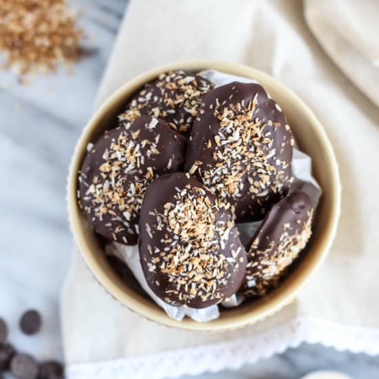 Toasted Coconut Peanut Butter Eggs