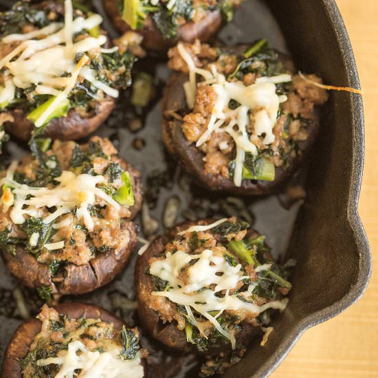 Low Carb Stuffed Mushrooms