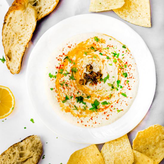Roasted Garlic Hummus