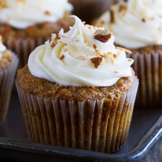 Carrot Cake Cupcakes