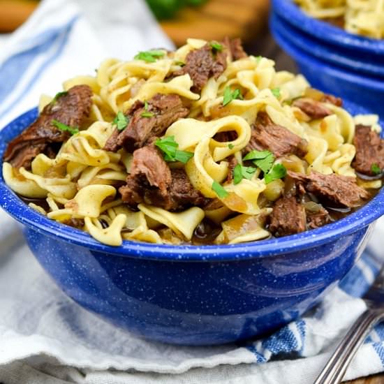 Beef and Noodles