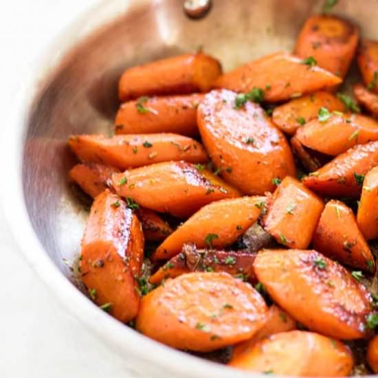 Lemon-Honey Glazed Carrots