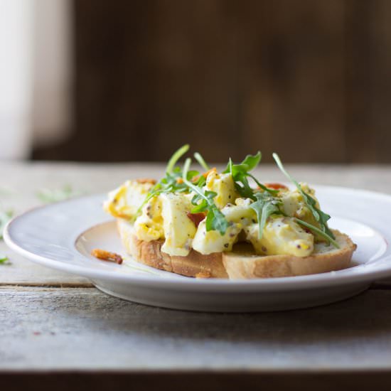 Grown-Up Egg Salad Sandwiches