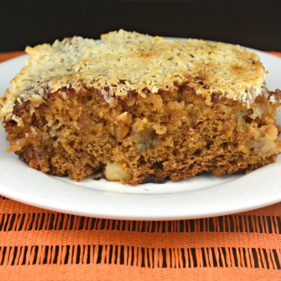 Grandma’s Fruit Cocktail Coconut Cake
