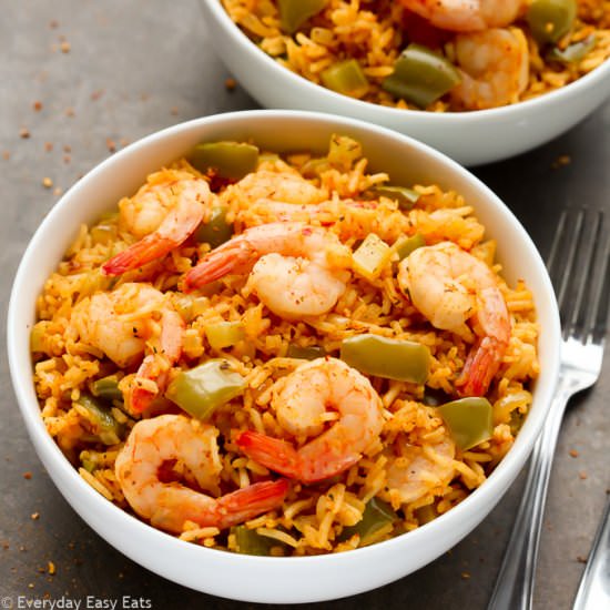 Cajun Shrimp and Rice