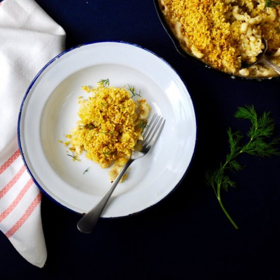 Curried mac and cheese