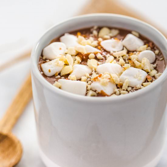 Peanut Butter Hot Chocolate