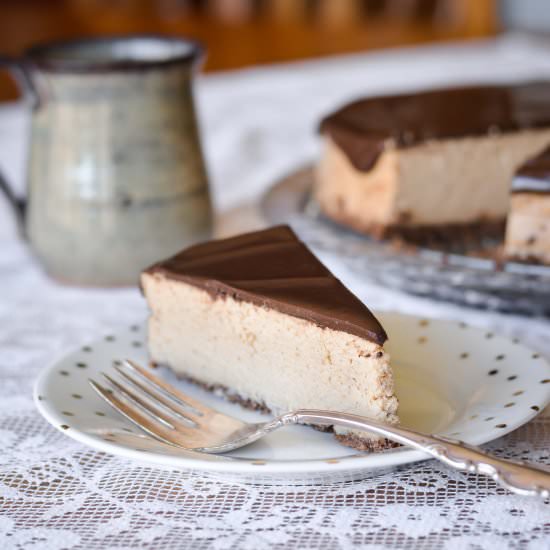 Peanut Butter Chocolate Cheesecake