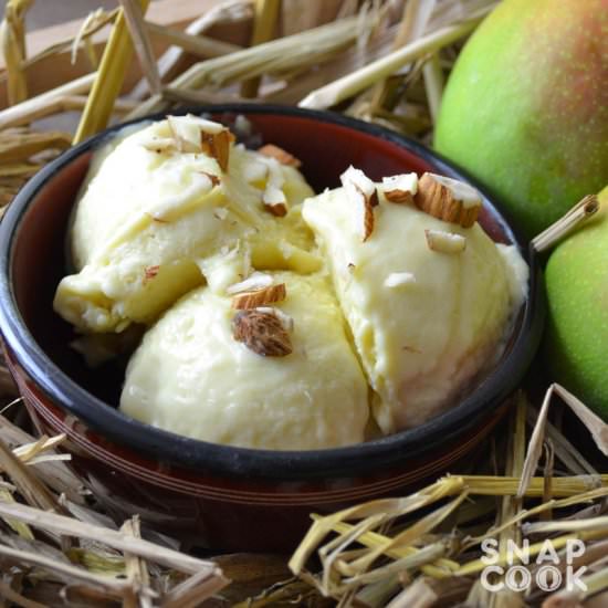 Mango Ice cream recipe without egg