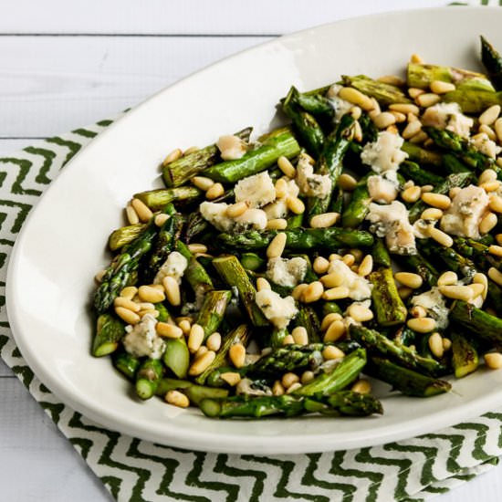 Sauteed Asparagus with Gorgonzola