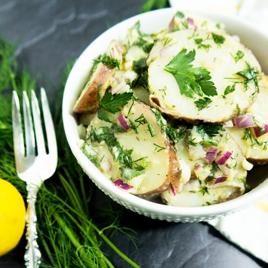 Lemon Dill Potato Salad