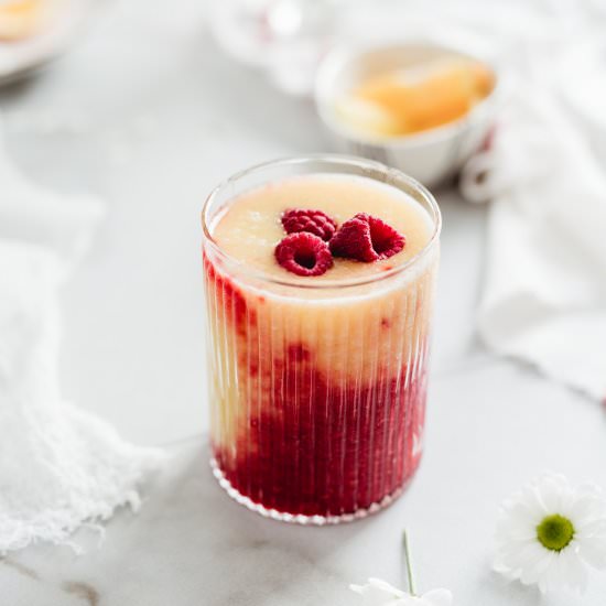 Raspberry Mango Sunrise Smoothie