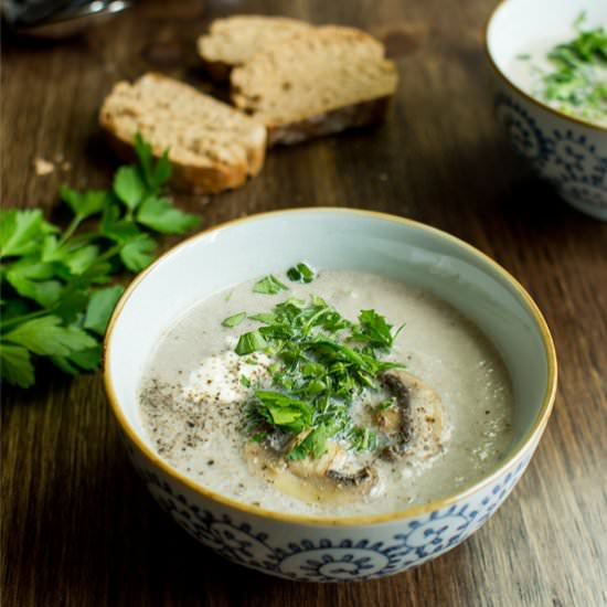 Vegetarian Mushroom Soup