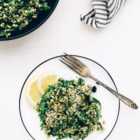Sorghum Pesto Power Salad