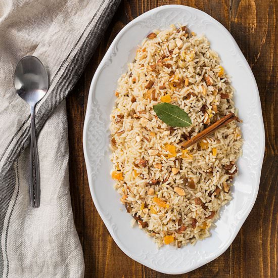 Moroccan Rice (pilaf)