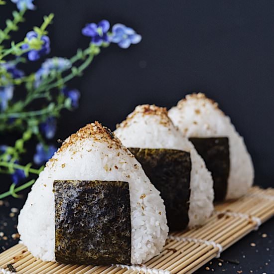 Tuna Mayo Onigiri (Rice Balls)