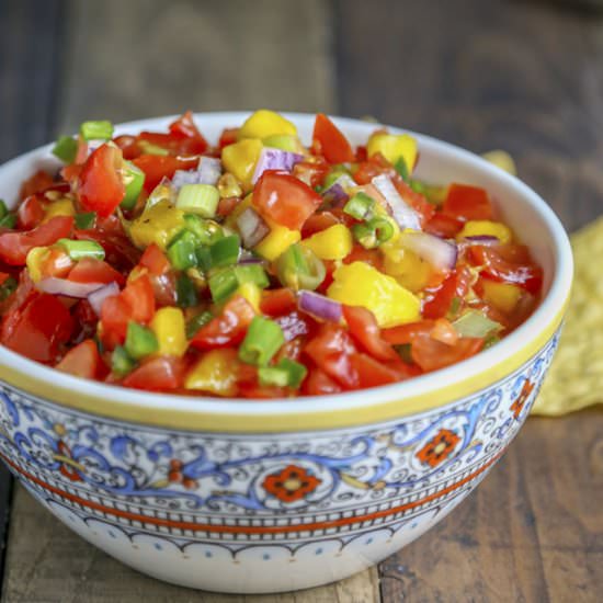 Easy Mango Salsa