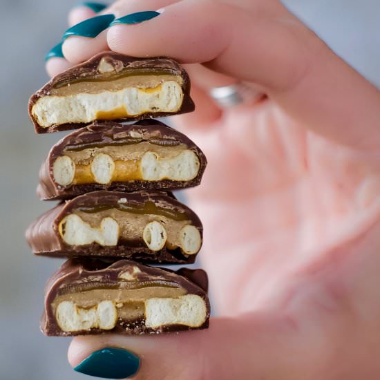 Homemade Take 5 Candy Bars