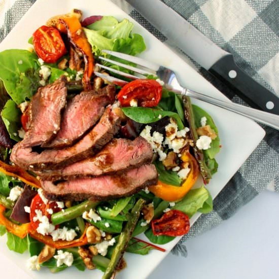 Coffee-Marinated Steak Salad