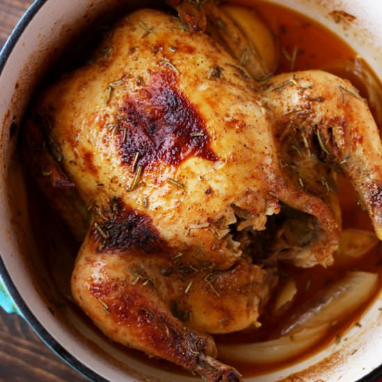 Rotisserie Chicken in the Oven