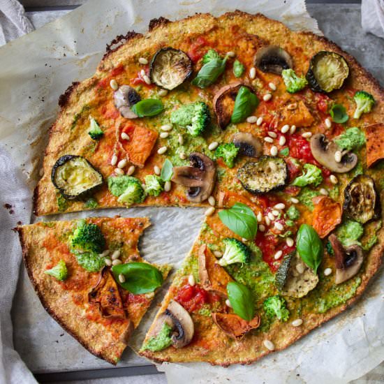 Dairy Free Cauliflower Pizza