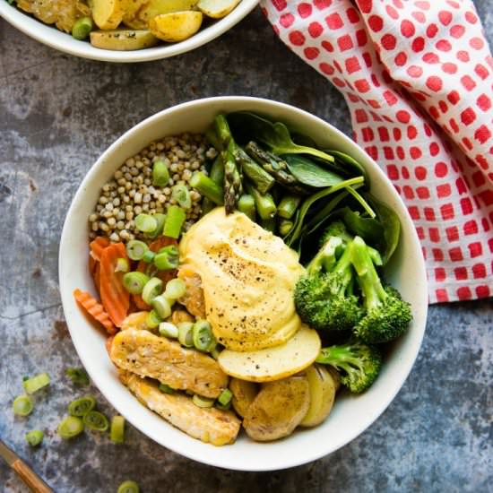 spring buddha bowls