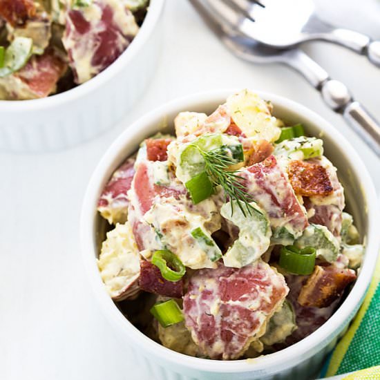 red potato salad